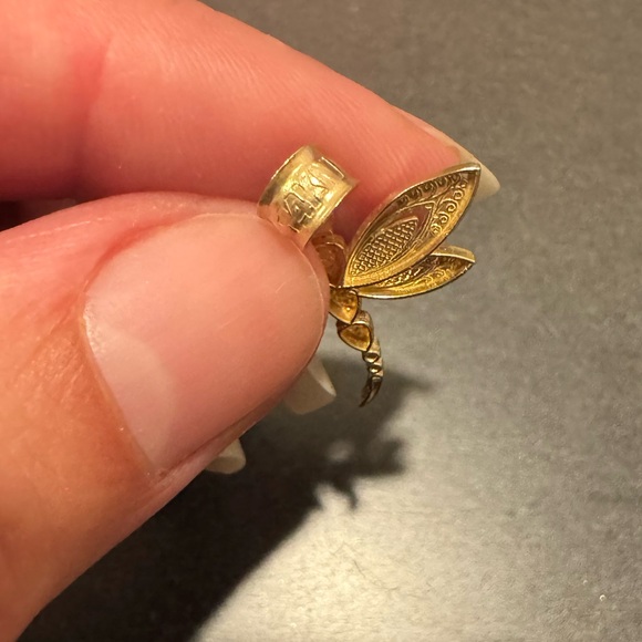 Vintage 14k Dragonfly charm - Picture 3 of 4